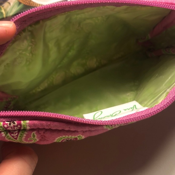 Vera Bradley Pink Paisley Misc Case - Picture 2 of 3